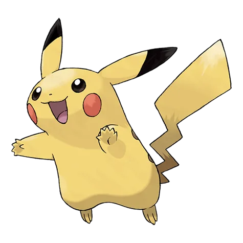 Pikachu official artwork